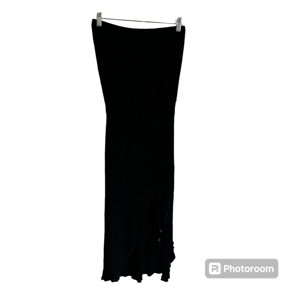 Becca women’s dress small strapless black